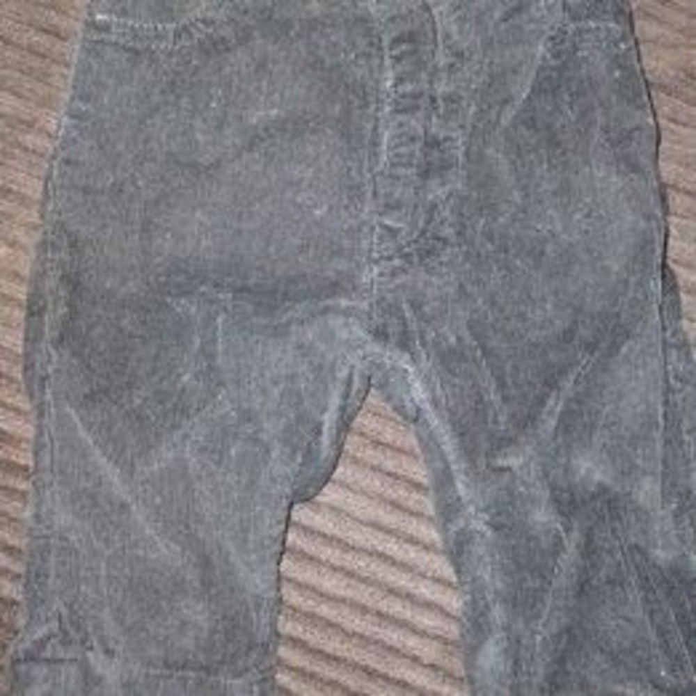 Andy & Evan 3 6 Months Black Corduroy Pants